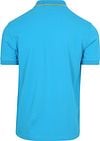 Sun68 Polo Shirt Small Stripe Collar Blue Product / Achterkant