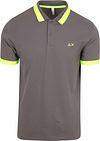 Sun68 Polo Shirt Big Stripe Fluo Anthracite A35121-99 order online | Suitable