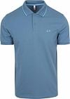 Sun68 Poloshirt Small Stripe Collar Avio Blauw A35110-80 kopen | Suitable