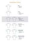 Try Now! Suitable T-shirt White V-neck Vita  Anders