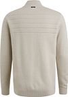 Vanguard Strickjacke Baumwolle-Modal-Mischung Beige Product / Achterkant