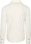 Profuomo Longsleeve Polo Off White Product / Achterkant