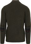 Barbour Half Zip Pullover Wool Olive Product / Achterkant