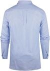 Steppin' Out Overhemd Extra Lange Mouw Ruit Lichtblauw Product / Achterkant