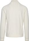 Blue Industry Half Zip Trui Ecru Product / Achterkant