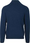 Steppin' Out Half Zip Pullover Merino Wool Marine Blue Product / Achterkant