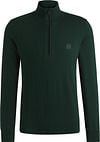 BOSS Kanobix Half Zip Sweater Dark Green 50527585-350 order online | Suitable