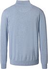 Casa Moda Halfzip Pullover Solid Hellblau Product / Achterkant