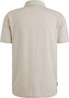 Cast Iron Polo Shirt Jacquard Print Ecru Product / Achterkant