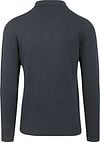 No Excess Pullover Poloshirt Navy Product / Achterkant