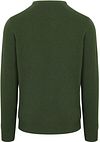 Gant Pullover Laine D'Agneau Vert Mousse Product / Achterkant