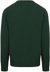 William Lockie V-Neck Lambswool Tartan Dark Green Product / Achterkant
