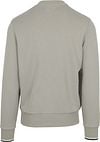 Fred Perry Sweater Logo Limestone Grey Product / Achterkant