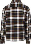 KnowledgeCotton Apparel Overshirt Dark Blue Checkered Product / Achterkant