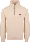 Levi's Pull Half Zip Ecru A8606-0002 commander en ligne | Suitable
