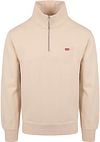 Levi's Sweater Half Zip Ecru A8606-0002 order online | Suitable