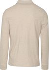 NZA Longsleeve Polo Shirt Isaac Piqué Sand Product / Achterkant