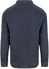 No Excess Overhemd Linnen Navy Product / Achterkant