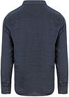 No Excess Shirt Linen Navy Product / Achterkant