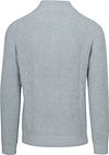 NZA Pull Drake Demi-Zip Bleu Clair Product / Achterkant