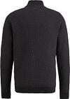 PME Legend Vest Knitted Structure Zwart Product / Achterkant