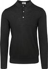 Profuomo Longsleeve Poloshirt Merinowolle Schwarz PPVJ30002A-A kaufen | Suitable