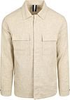 Profuomo Overshirt Leinen Blend Beige PPWF10040A-F kaufen | Suitable