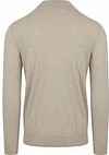 Profuomo Turtleneck Pullover Merino Ecru Product / Achterkant