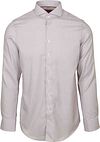 Suitable Hemd Jacquard Luxe Rot