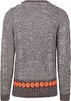 Scotch and Soda Pullover Melange Grau Product / Achterkant