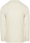 Scotch and Soda Longsleeve Waffle T-Shirt Ecru Product / Achterkant
