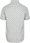 State Of Art Short Sleeve Hemd Print Twill Lichtblauw Product / Achterkant
