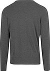 Steppin' Out Pullover Col-V Laine Merino Anthracite Product / Achterkant