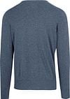 Steppin' Out Pullover V-Neck Merino Wool Cobalt Blue Product / Achterkant
