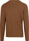 Steppin' Out Pullover Cotton Cashmere V-Neck Camel Product / Achterkant