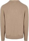 Steppin' Out Vest Cotton Cashmere Camel Product / Achterkant