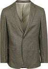 Suitable Blazer Linnen Panama Olijfgroen BL-LINPAN-25.02 olive kopen | Suitable