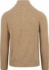 Suitable Cardigan Austus Mélange Laine Beige Product / Achterkant