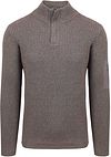 Suitable Mou Pull Demi-Zip Taupe RSP-24PUMOUZ-BR commander en ligne | Suitable