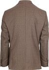 Suitable Pied De Poule Blazer Wool Brown Product / Achterkant