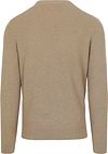 Suitable Pullover Structure Slub Beige Product / Achterkant