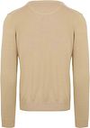 Suitable Respect Cotton Vinir Pullover Beige Product / Achterkant