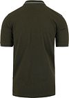 Suitable Respect Polo Shirt Tip Ferry Olive Green Product / Achterkant