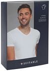 Suitable Vitasu T-Shirt Col En V Blanc Lot de 6 Verpakking