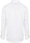 Suitable Weiß Hemd Slim Fit DR-01 Product / Achterkant