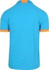 Sun68 Polo Shirt Logo Fluo Blue Product / Achterkant