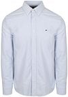 Tommy Hilfiger Oxford Overhemd Streep Lichtblauw MW0MW36238-0G0 kopen | Suitable