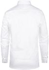 Steppin' Out Overhemd Slim-Fit Dobby Wit Product / Achterkant