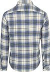Dstrezzed Hemd Stein Flanel Karos Blau Product / Achterkant