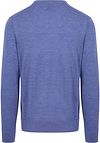 King Essentials The John Pullover Merino Mid Blue Product / Achterkant